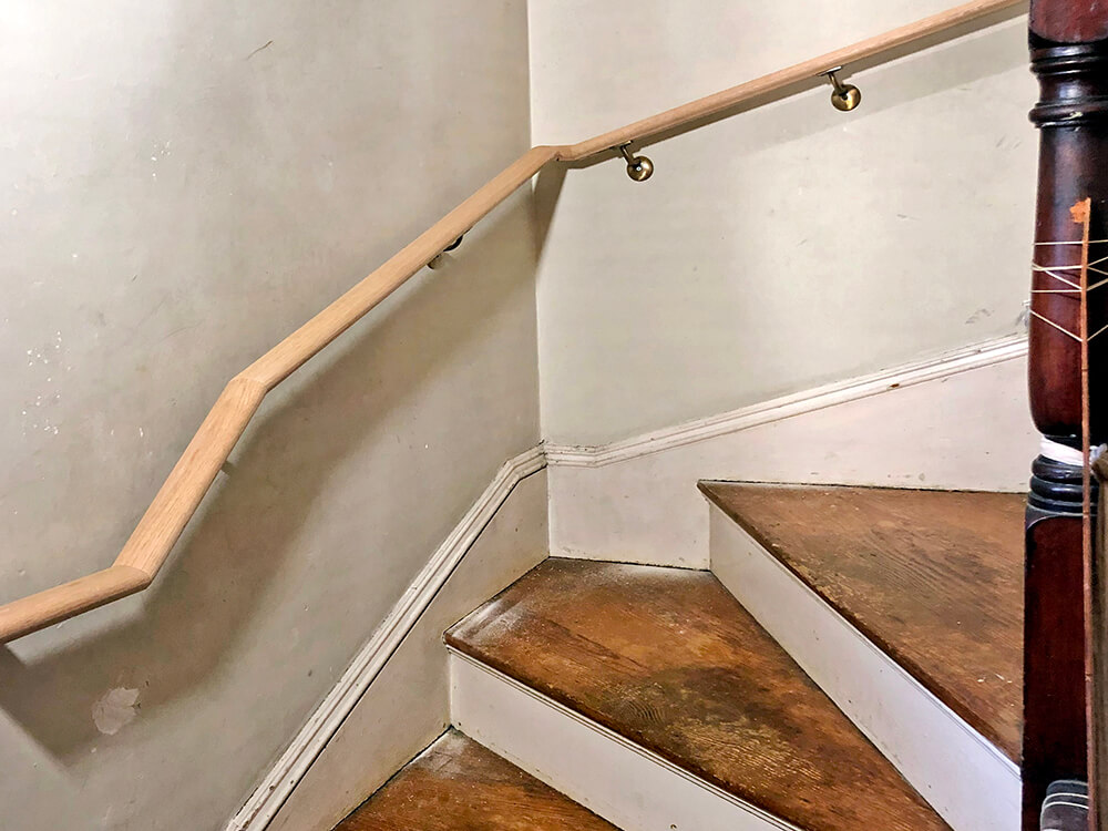 Build and Install Wall Safety Rail in Home