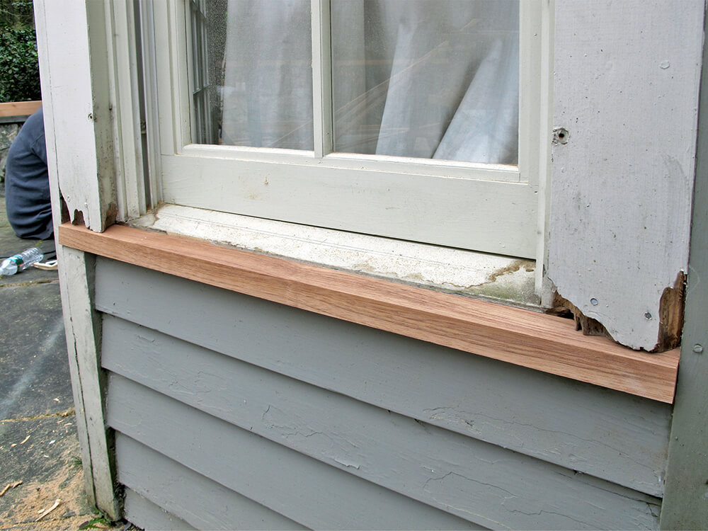Window Sill Nosing Repair