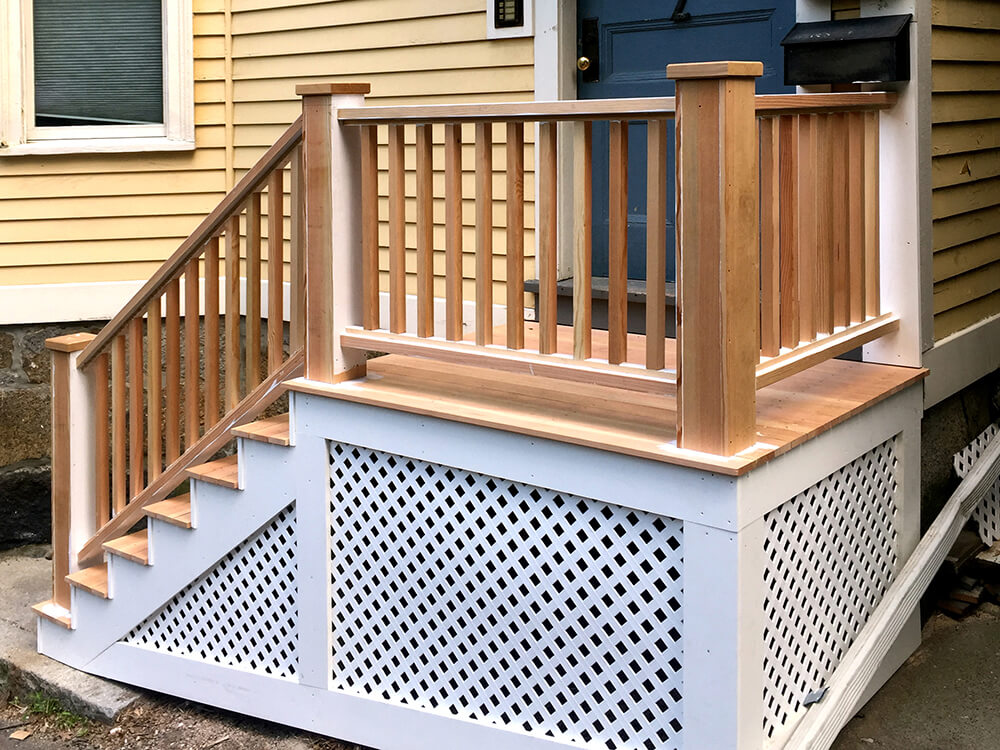 Entry Way Rebuilt